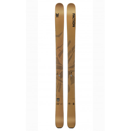 SKI AGENT 3 + BINDINGS MARKER KINGPIN 13 100-125MM BLACK/COPPER