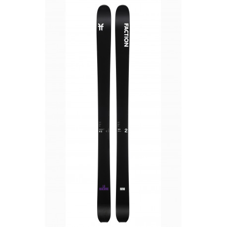 SKI LA MACHINE 2 MINI + FIXATIONS MARKER ALPINIST 10 BLACK 