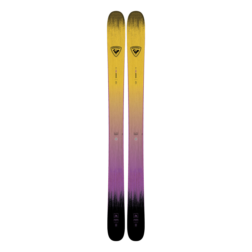 SKI SENDER FREE 118 + FIXTIONS ROSSIGNOL SPX 12 GW B120 GREY/ORGANIC