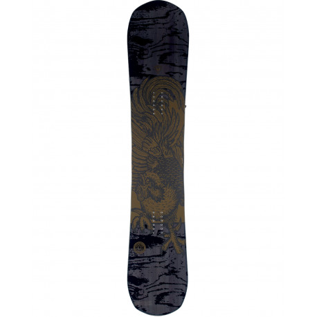 SNOWBOARD RESURGENCE + SNOWBOARD BINDUNGEN ROSSIGNOL BATTLE BLACK/RED M/L