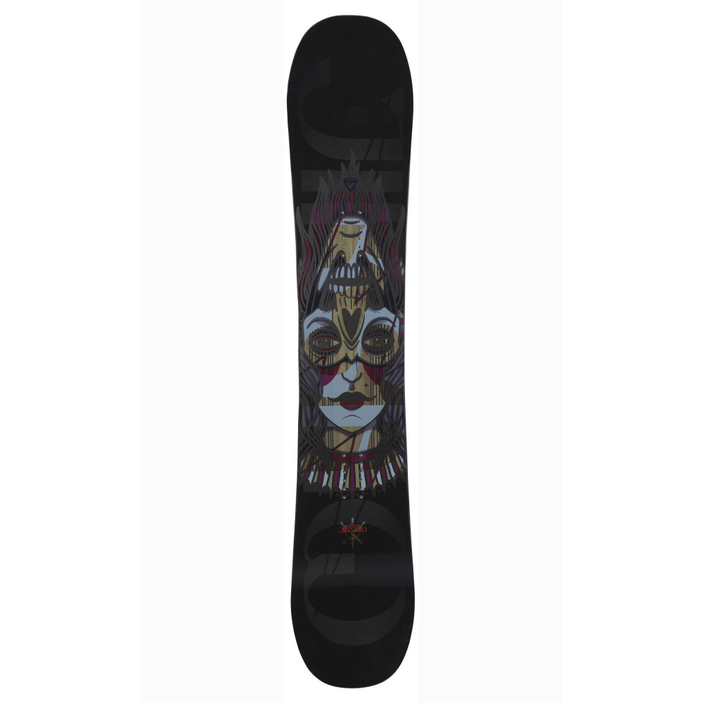 SNOWBOARD JIBSAW + ATTACCHI DA SNOWBOARD ROSSIGNOL BATTLE BLACK/RED M/L