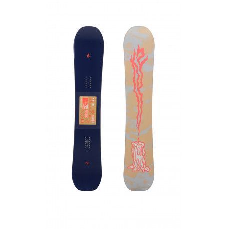 SNOWBOARD BROADCAST + ATTACCHI K2 INDY LIGHT GREY