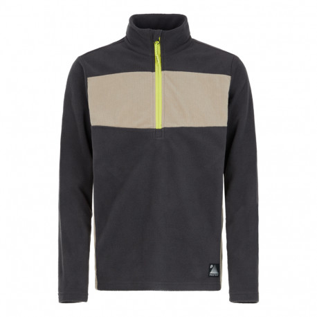 TIARE PRTMARNIX JR 1/4 ZIP ACTIVE TOP DEEP GREY