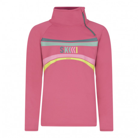 PULL PRTTUTTI JR 1/4 ZIP ACTIVE TOP ROSE DUST