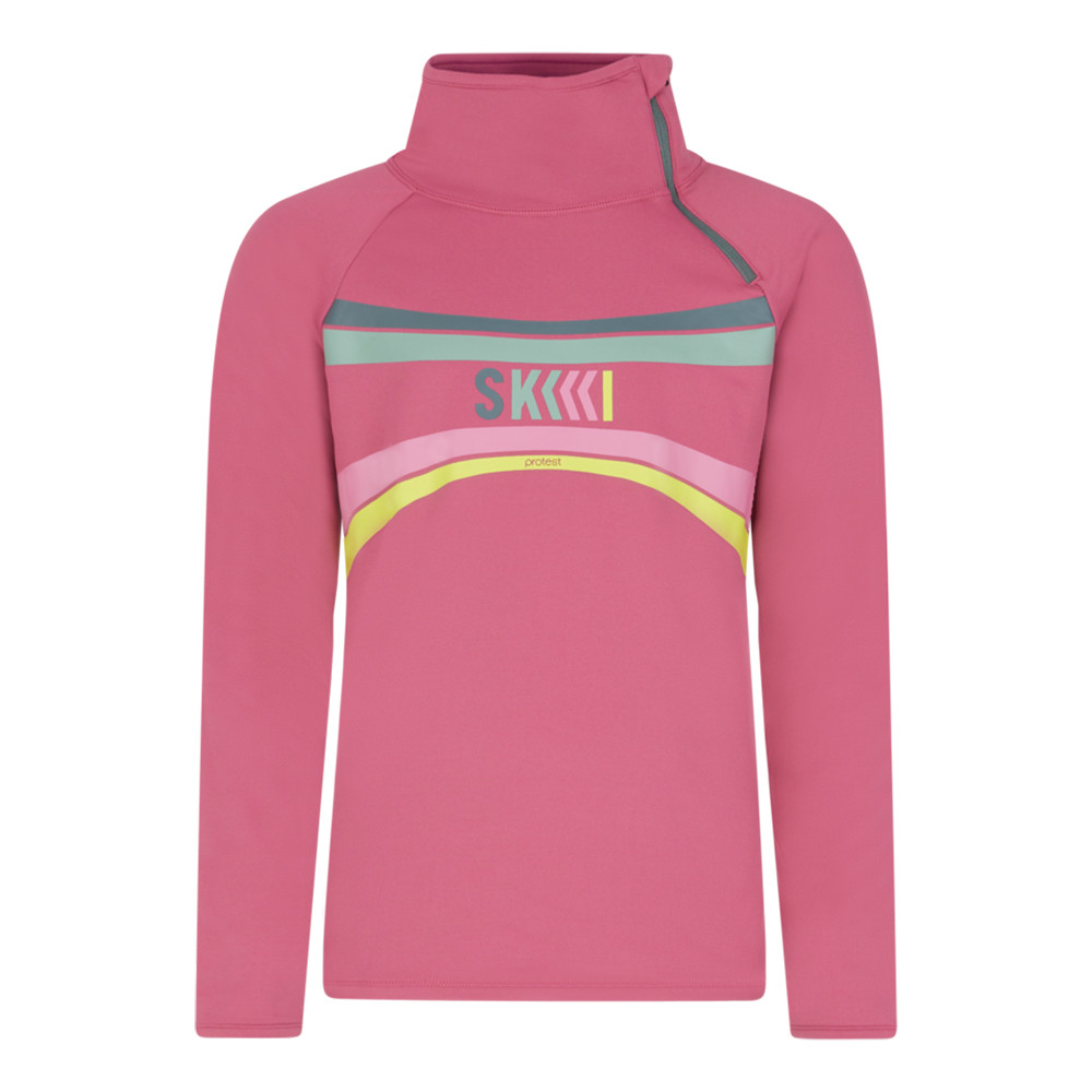 PULLOVER PRTTUTTI JR 1/4 ZIP ACTIVE TOP ROSE DUST