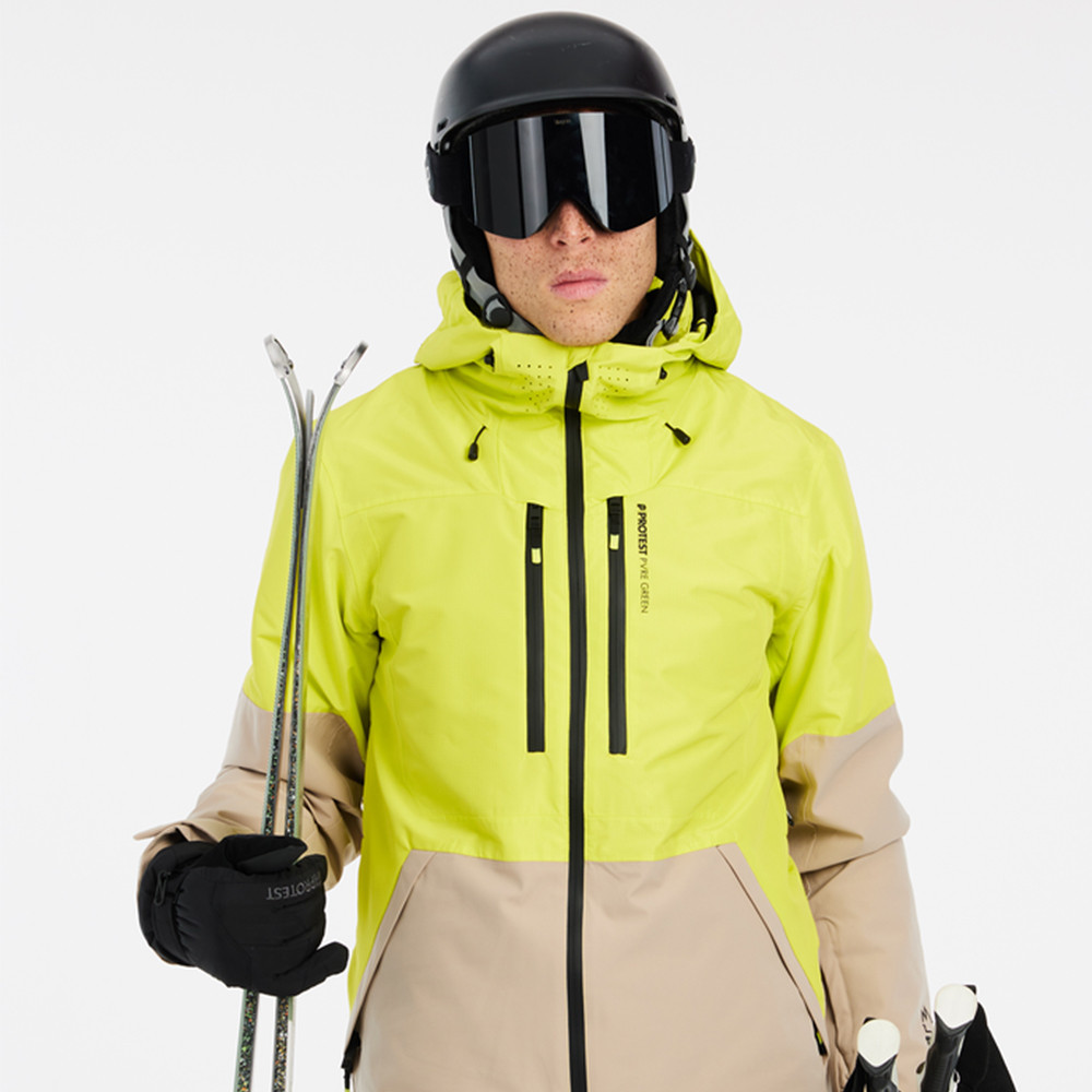 SKI JACKET PRTBAKIE LIMONE