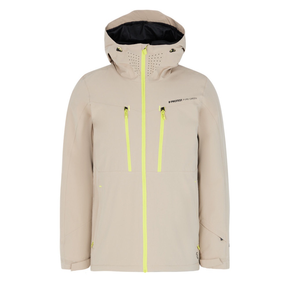 SKI JACKET PRTTIMOTHY BAMBOO BEIGE