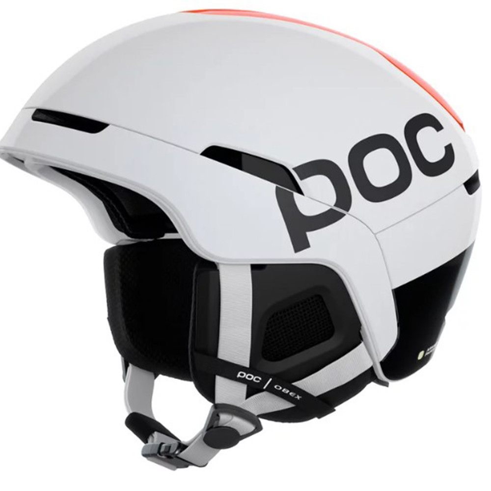 CASCO DA SCI AVIP OBEX BC MIPS BIANCO IDROGENO/ARANCIO FLUORESCENTE