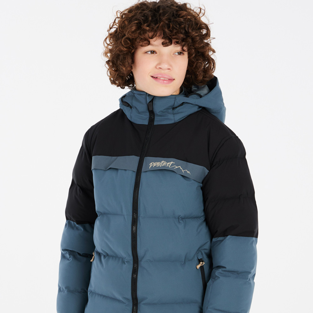 SKI JACKET PRTMACK JR YALE BLUE