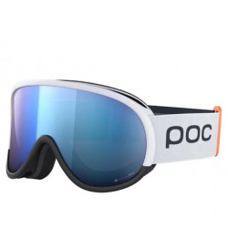 RETINA MID RACE HYDROGEN WHITE/URANIUM BLACK/PARTLY SUNNY BLUE SKI GOGGLES