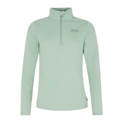 SUETER PRTLUNA 1/4 ZIP ACTIVE TOP GREEN BAYGREEN