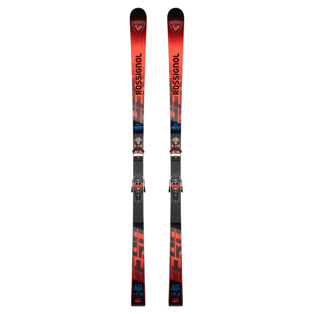 ESQUÍ HERO ATHLETE GS 170-182 R22 + FIJACIONES SPX 12 ROCKERACE GW HOT RED