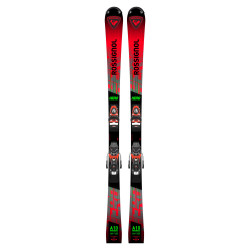 SCI HERO SL PRO 128-149 R21 PRO + ATTACCHI SPX 11 GW B73 HOT RED