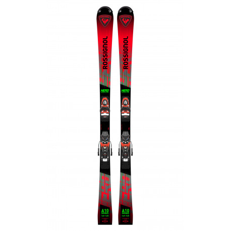 SCI HERO SL PRO 128-149 R21 PRO + ATTACCHI SPX 11 GW B73 HOT RED