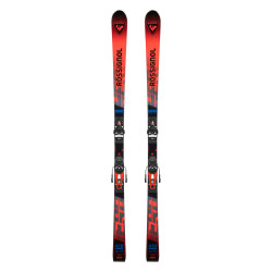 ESQUÍ HERO GS PRO 126-171 R21 PRO + FIJACIONES NX 10 GW B73 BLACK HOT RED