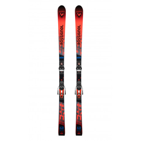 ESQUÍ HERO GS PRO 126-171 R21 PRO + FIJACIONES NX 10 GW B73 BLACK HOT RED