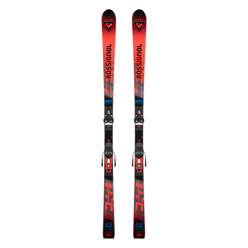 ESQUÍ HERO GS PRO 126-171 R21 PRO + FIJACIONES NX 10 GW B73 BLACK HOT RED