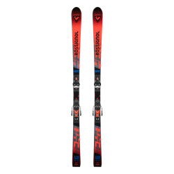 ESQUÍ HERO GS PRO 126-171 R21 PRO + FIJACIONES NX 7 GW B73 BLACK HOT RED