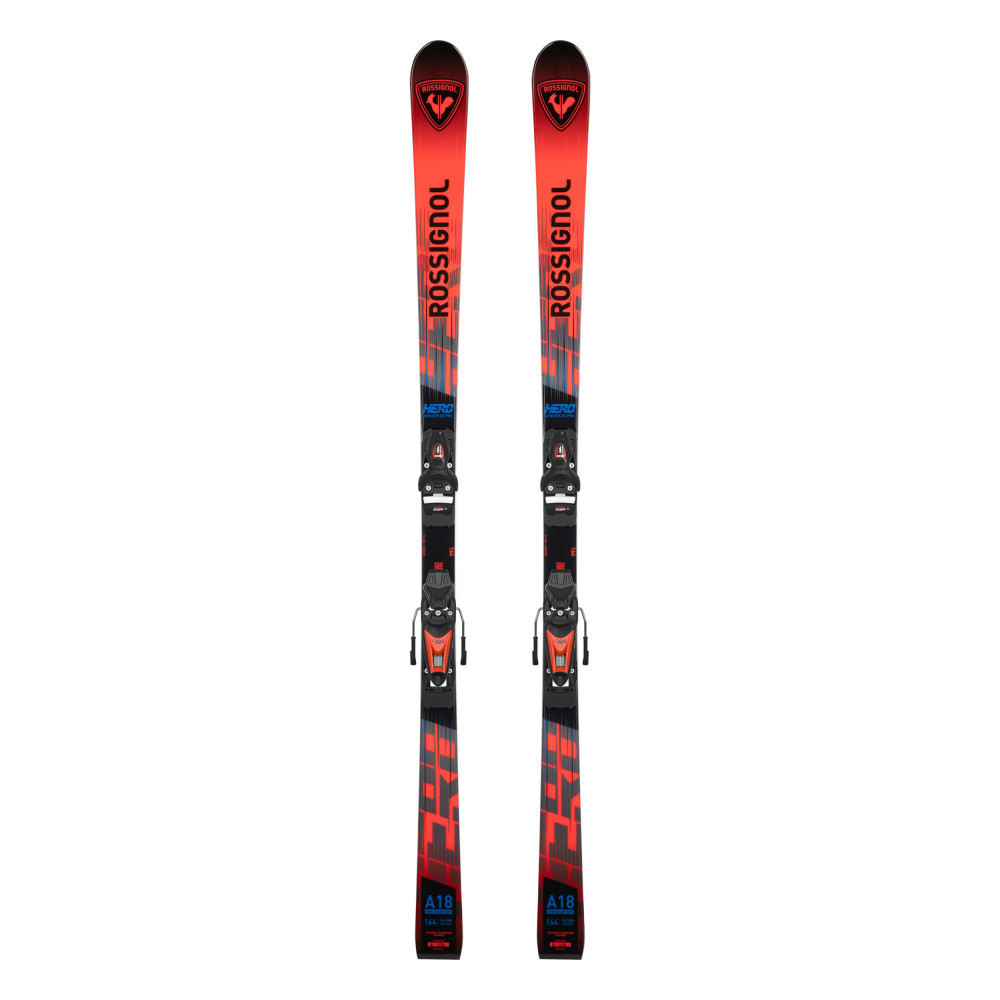 ESQUÍ HERO GS PRO 126-171 R21 PRO + FIJACIONES NX 7 GW B73 BLACK HOT RED