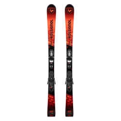 SKI HERO JR MULTI-EVENT + BINDINGS KID 4 GW B76 BLACK