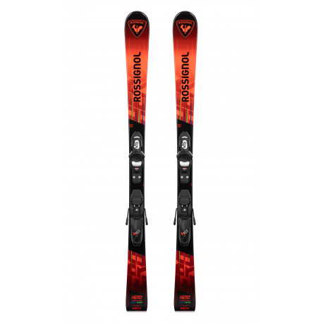 SKI HERO JR MULTI-EVENT + BINDINGS KID 4 GW B76 BLACK