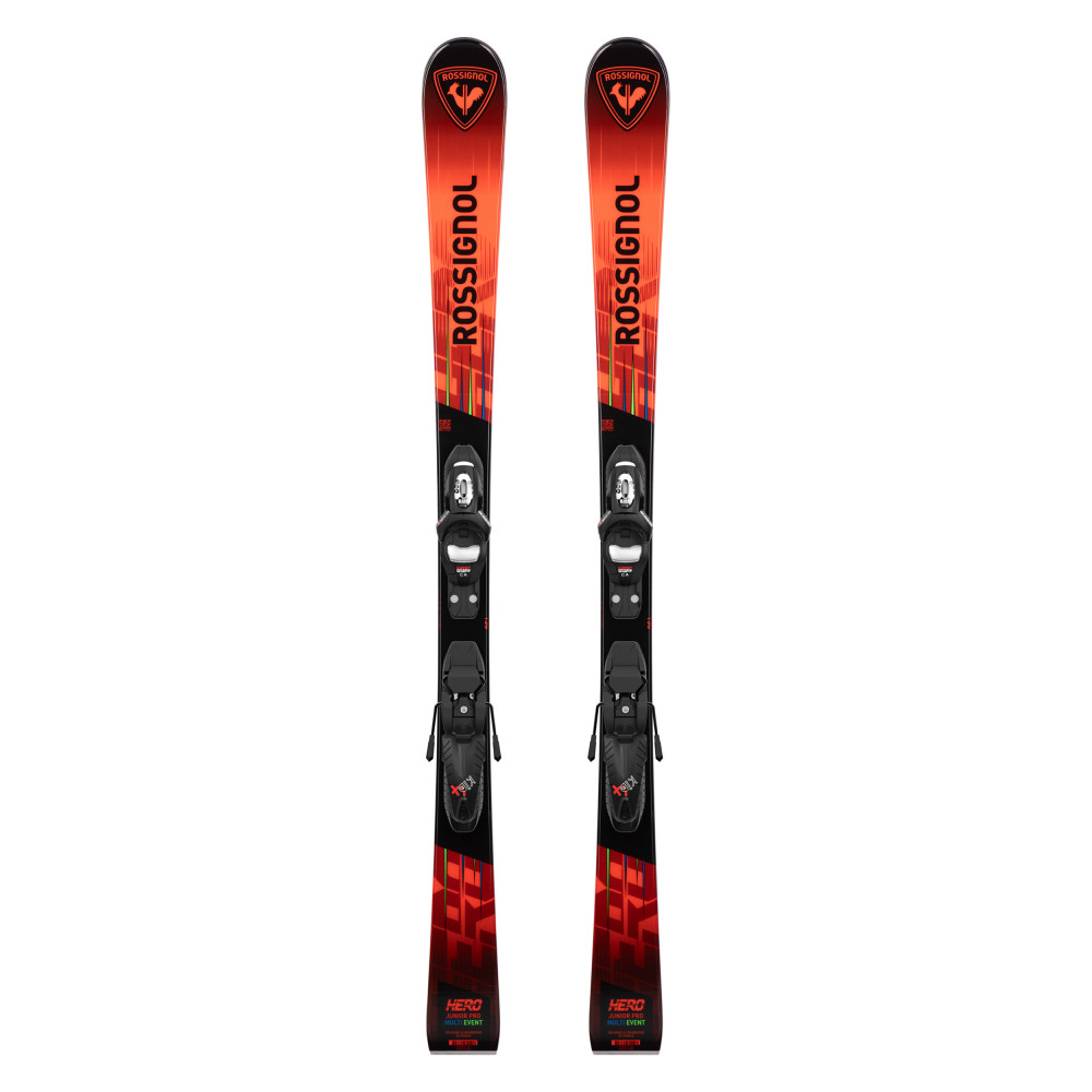 SKI HERO JR MULTI-EVENT + BINDINGS KID 4 GW B76 BLACK