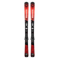 SKI HERO JR 100-140 + BINDINGS KID 4 GW B76 BLACK