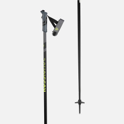 SKI POLES TACTIC CLIP BLACK LIME