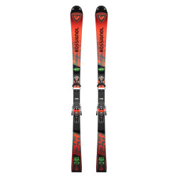 ESQUÍ HERO A FIS SL FAC 157 R22 + FIJACIONES SPX 12 ROCKERACE GW HOT RED