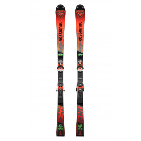 ESQUÍ HERO A FIS SL FAC 157 R22 + FIJACIONES SPX 12 ROCKERACE GW HOT RED