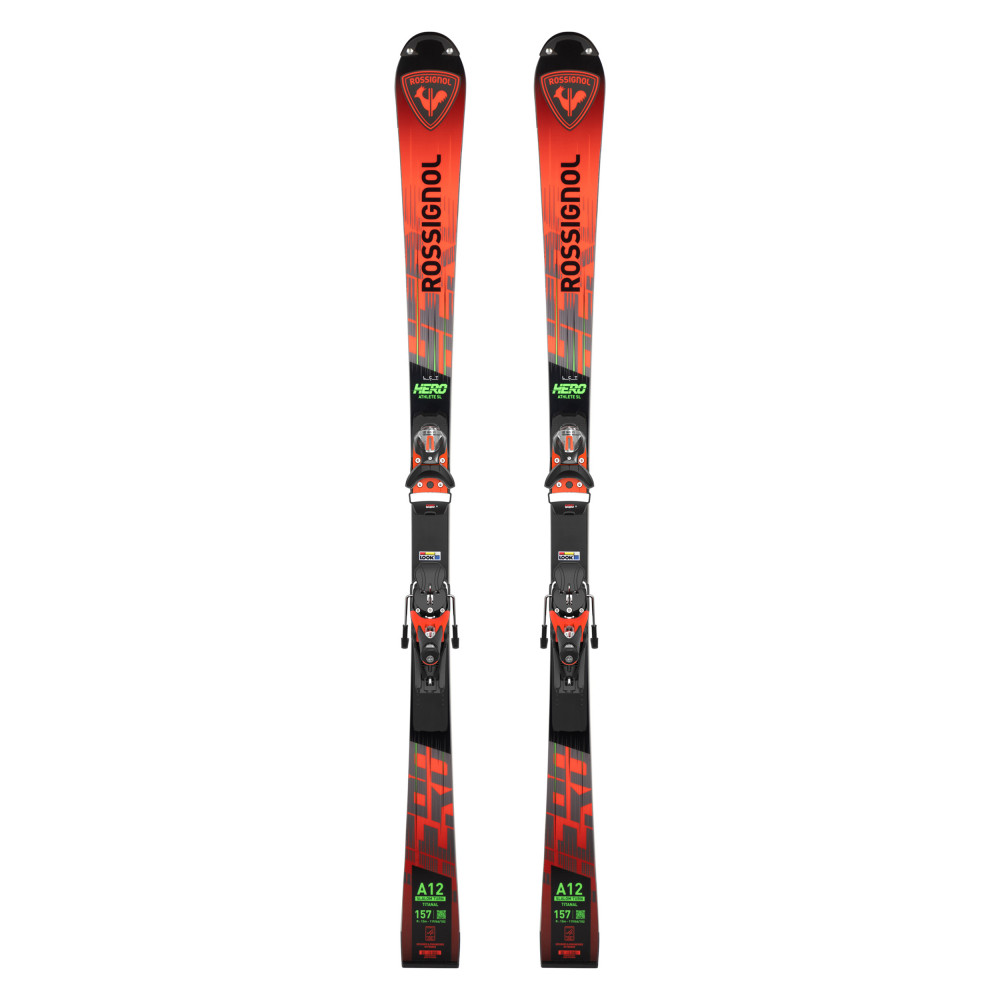 ESQUÍ HERO A FIS SL FAC 157 R22 + FIJACIONES SPX 12 ROCKERACE GW HOT RED