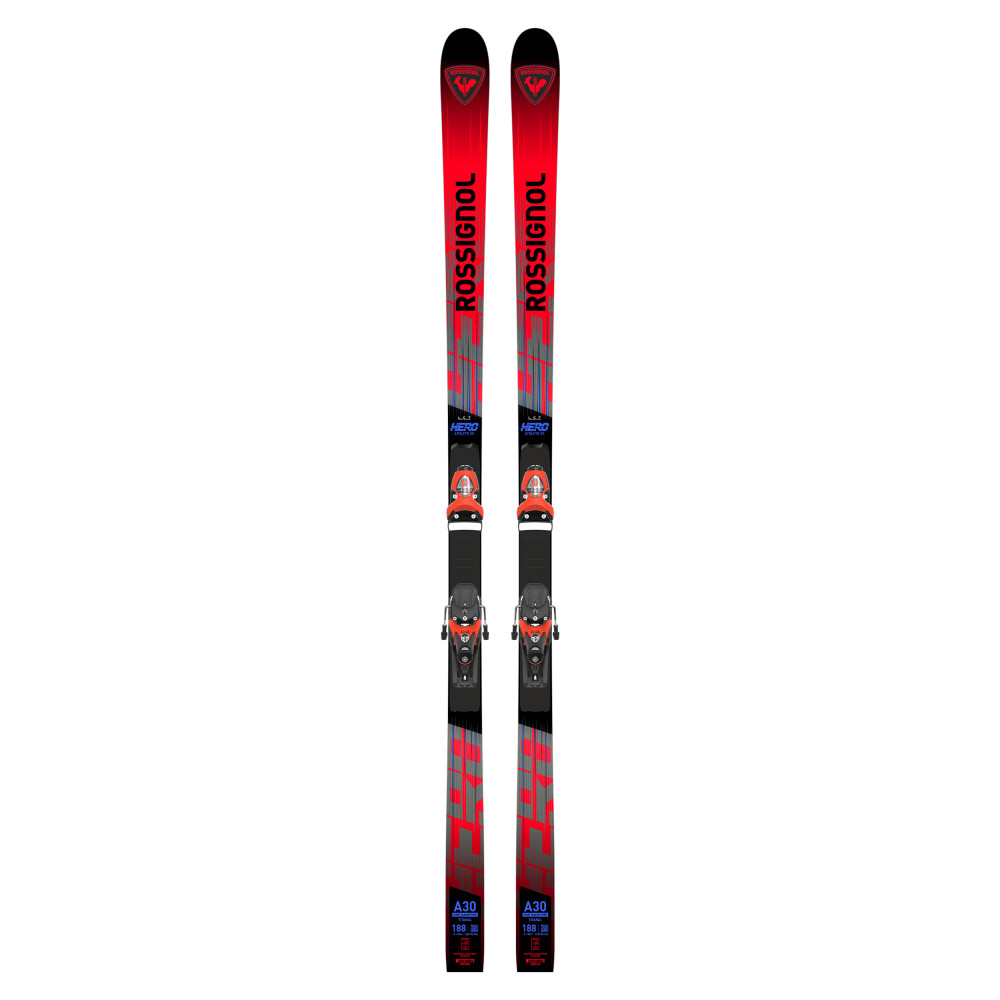 ESQUÍ HERO A FIS GS FAC 188 R22 + FIJACIONES SPX 15 ROCKERACE HOT RED