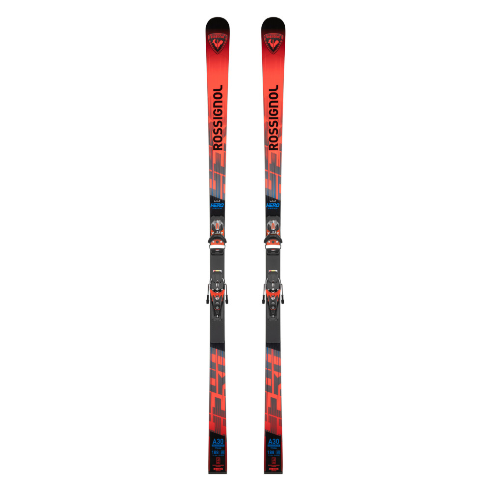 ESQUÍ HERO A FIS GS FAC 188 R22 + FIJACIONES SPX 12 ROCKERACE GW HOT RED