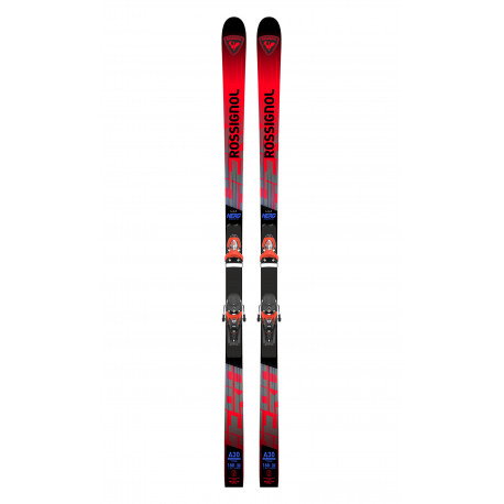 ESQUÍ HERO ATHLETE GS 170-182 R22 + FIJACIONES SPX 15 ROCKERACE HOT RED