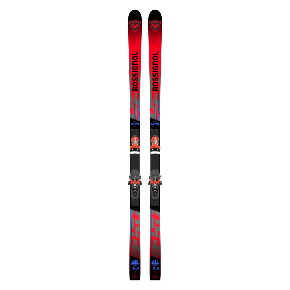 ESQUÍ HERO ATHLETE GS 170-182 R22 + FIJACIONES SPX 15 ROCKERACE HOT RED