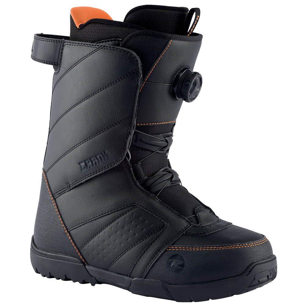 BOTAS DE SNOWBOARD CRANK BOA H4 BLACK/ORANGE(MEN)