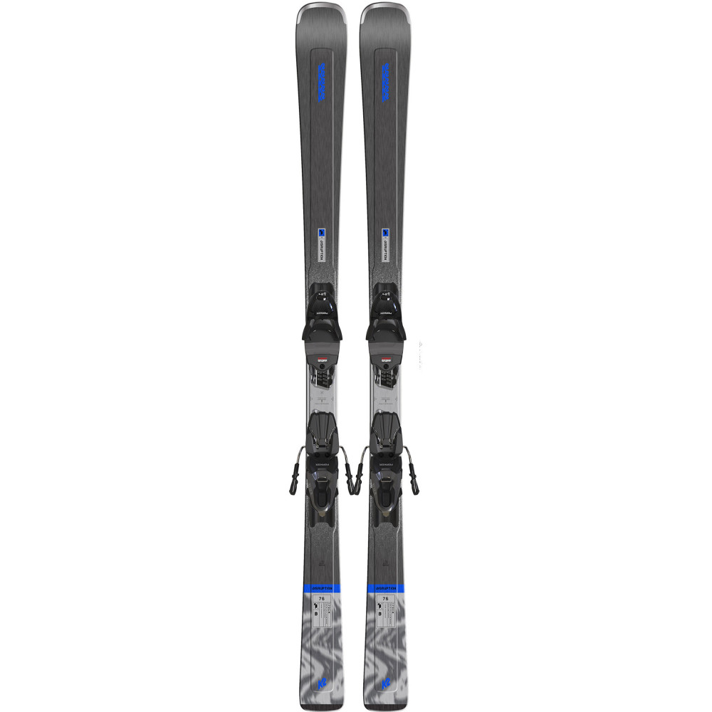 SKI DISRUPTION 76 + M2 10 QUIKCLIK BLACK