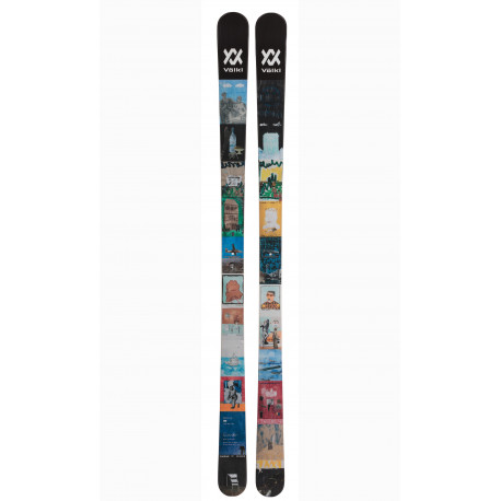 SKI REVOLT 86 PICTURE + FIXATIONS ROSSIGNOL NX 10 GW B93 BLACK 