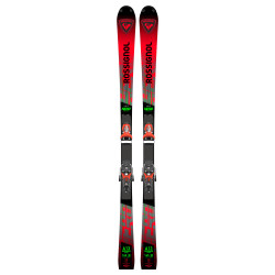 ESQUÍ HERO FIS SL FAC 165 R22 + FIJACIONES SPX 15 ROCKERACE HOT RED