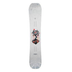 SNOWBOARD RETOX + BINDUNGEN ROSSIGNOL BATTLE B&W M/L