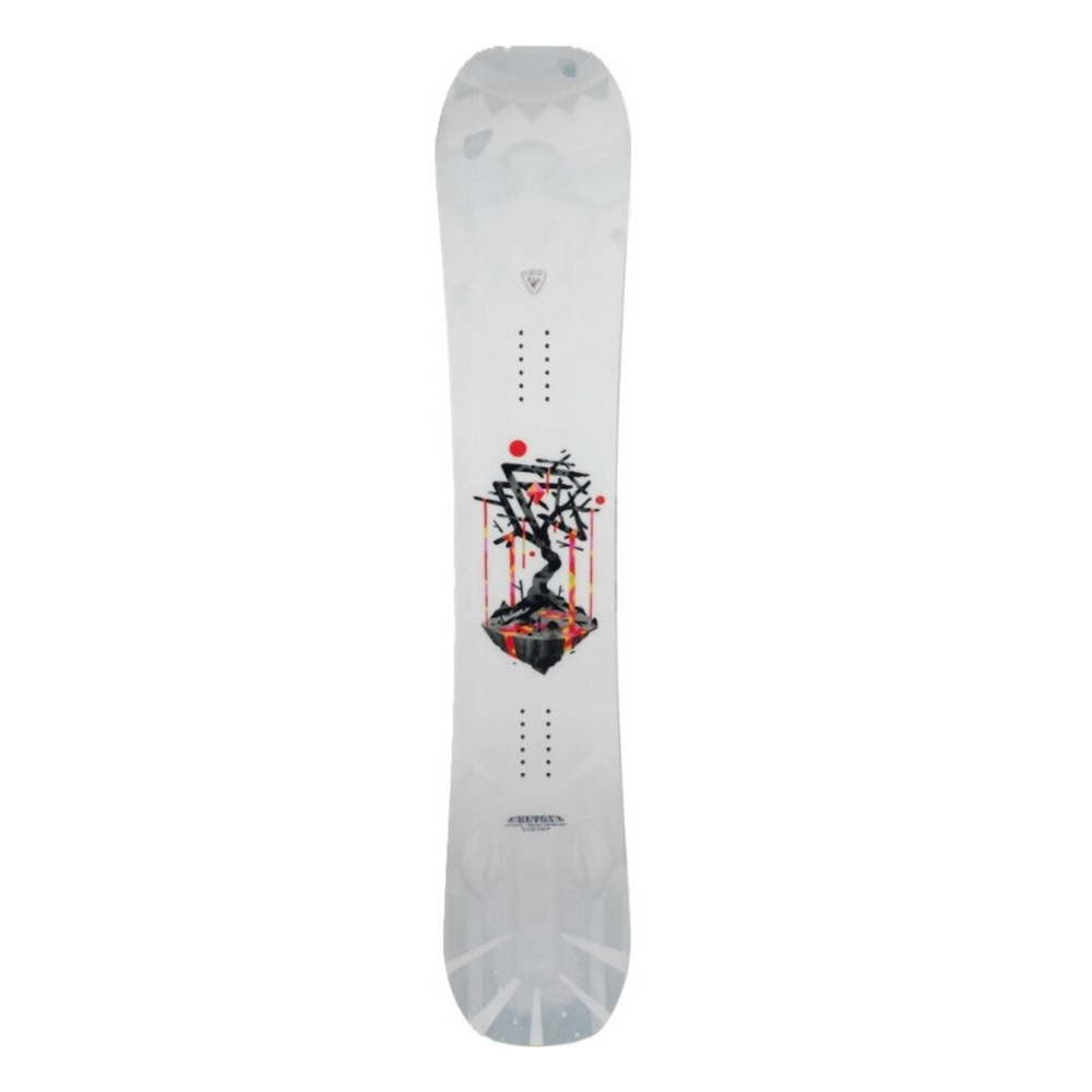 SNOWBOARD RETOX + BINDINGS ROSSIGNOL BATTLE B&W M/L