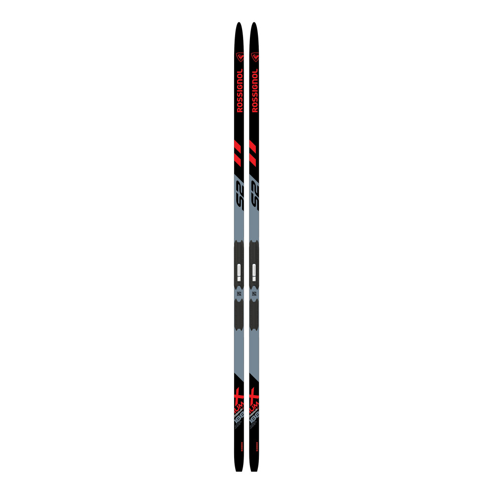 SKI X-IUM SKATING PREMIUM+ S2 STIF + BINDUNGEN ROSSIGNOL RACE SKATE BLACK