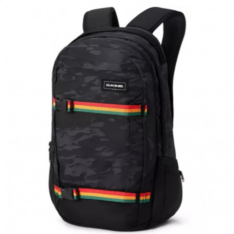 RUCKSACK MISSION 25L BLACK VINTAGE CAMO