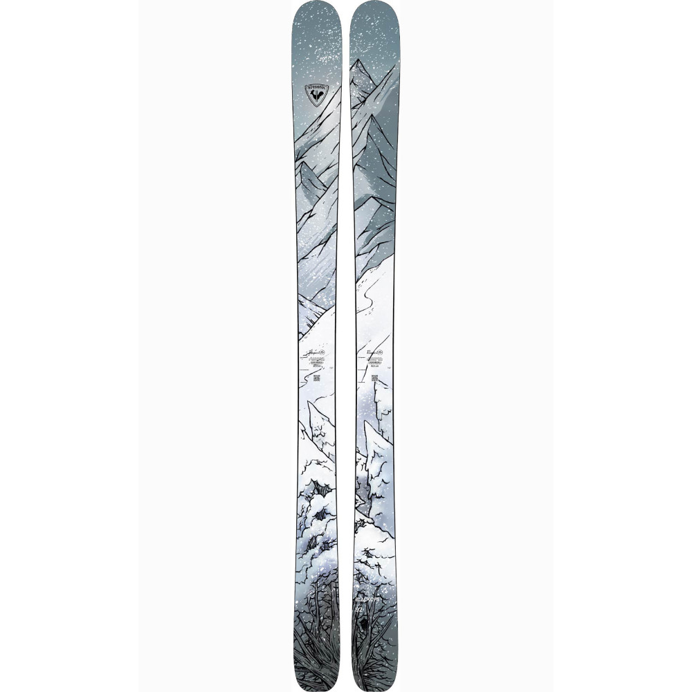 SKI BLACKOPS 92 + FIXATIONS ROSSIGNOL NX 10 GW B93 BLACK 