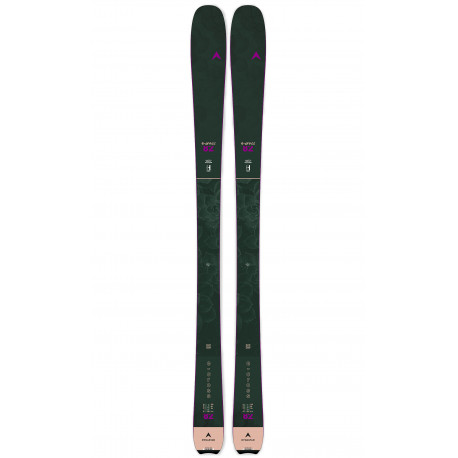 SKI E-CROSS 82 + FIXATIONS MARKER GRIFFON 13 90MM GRAY/SILVER