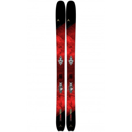 SKI M-TOUR 108 F-TEAM + FIXATIONS MARKER ALPINIST 10 BLACK