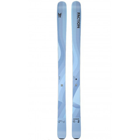 SKI DANCER 2 BLUE + FIXATIONS ROSSIGNOL NX 10 GW B93 BLACK 