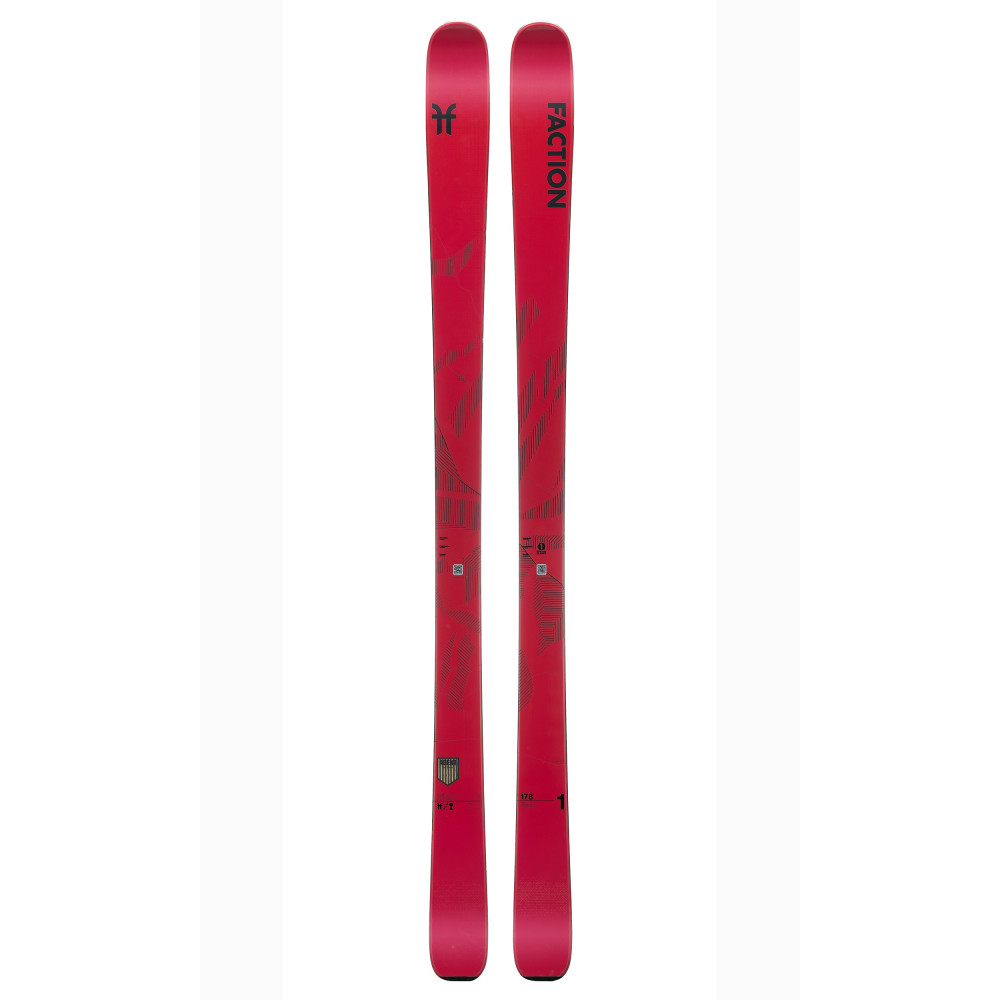 SKI AGENT 1 + FIXATIONS MARKER DUKE PT 12 100MM BLACK/RED