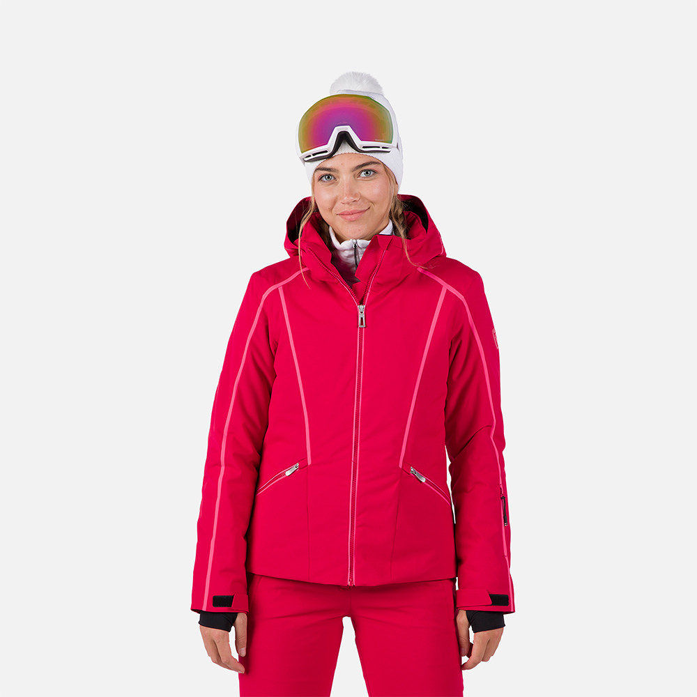 VESTE DE SKI W FLAT JKT RUBY RED