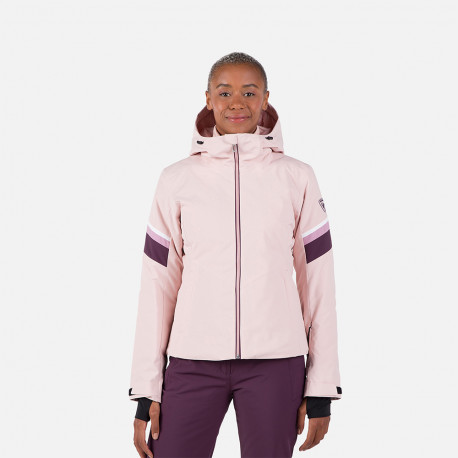 VESTE DE SKI W STRAWPILE JKT POWDER PINK